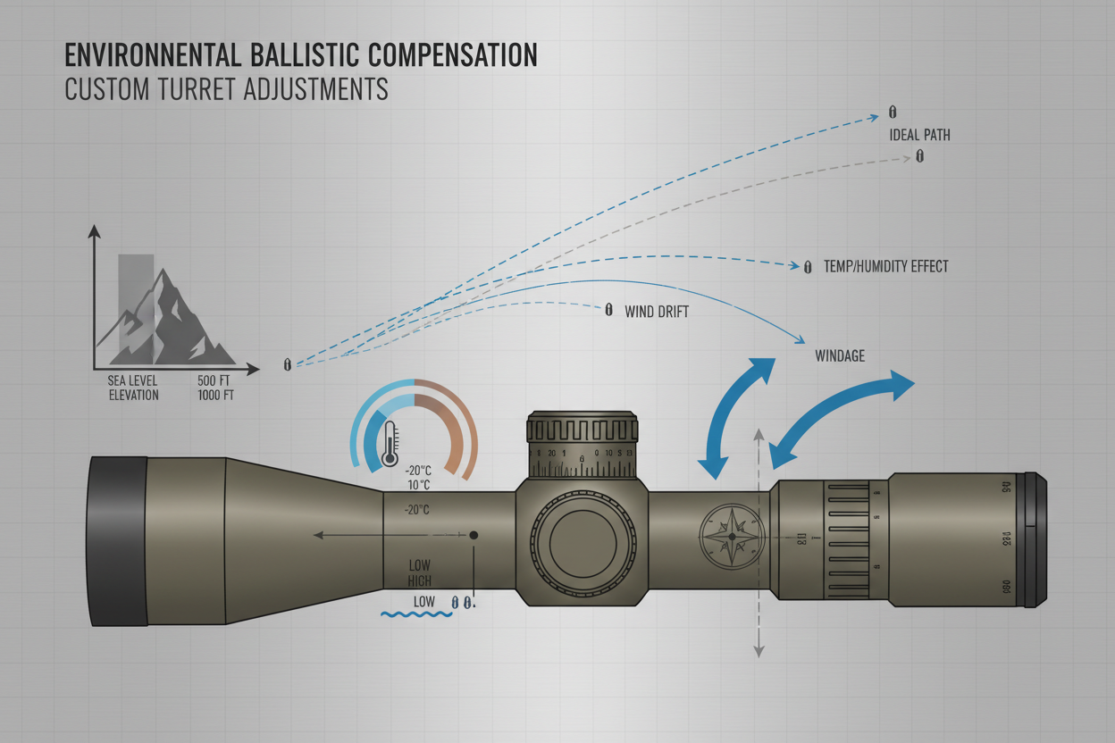 How Environmental Factors Impact Ballistic Compensation in Custom Turrets