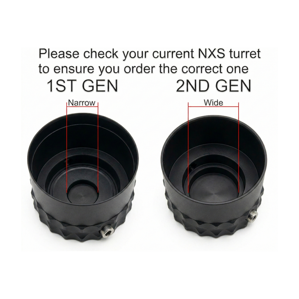 NXS 1st Gen Zero Stop (3.5-15X50, 5.5-22X50, 5.5-22X56, 8-32X56