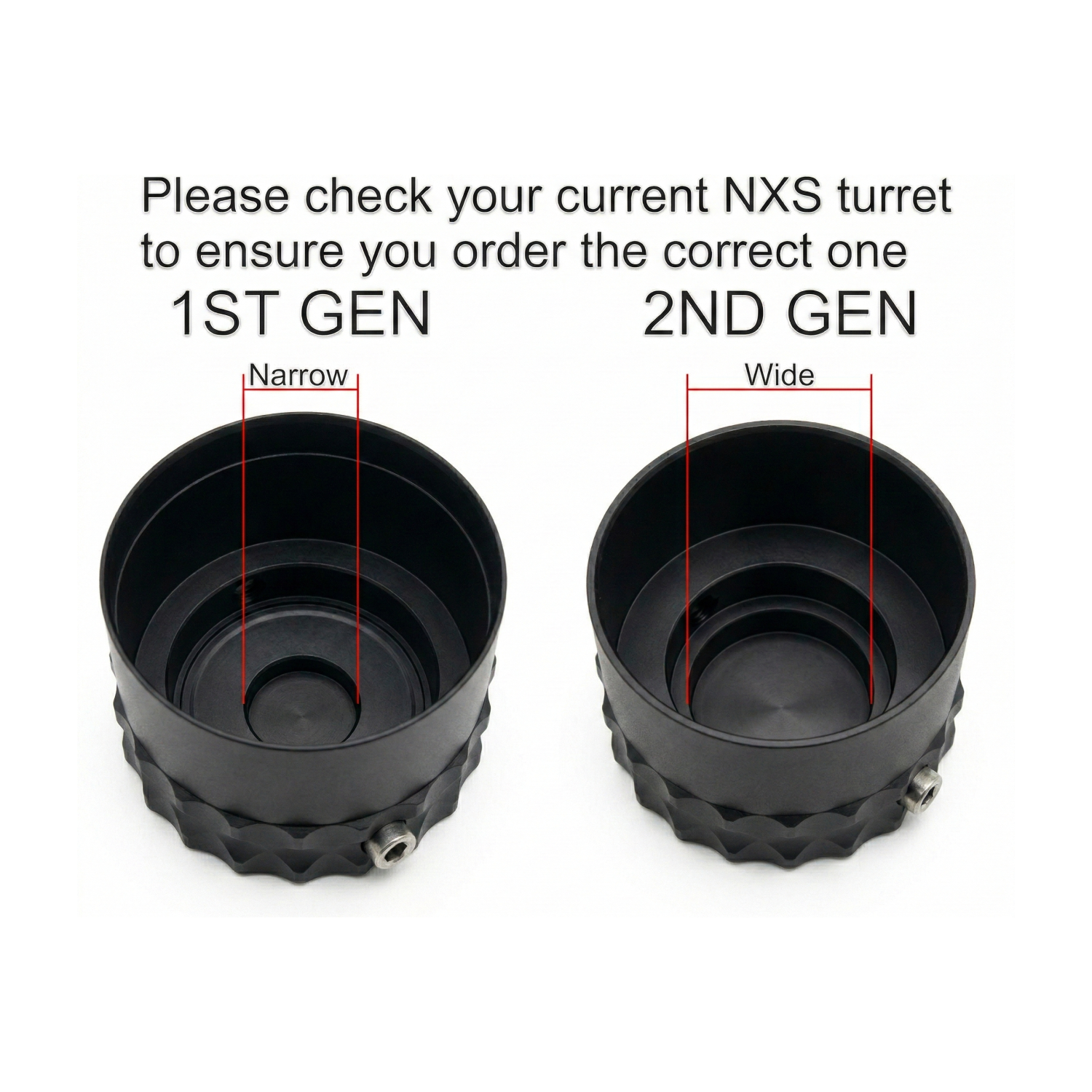 NXS 1st Gen Zero Stop (3.5-15X50, 5.5-22X50, 5.5-22X56, 8-32X56
