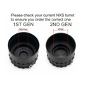 NXS 2nd Gen Zero Stop (3.5-15X50, 5.5-22X50, 5.5-22X56, 8-32X56)