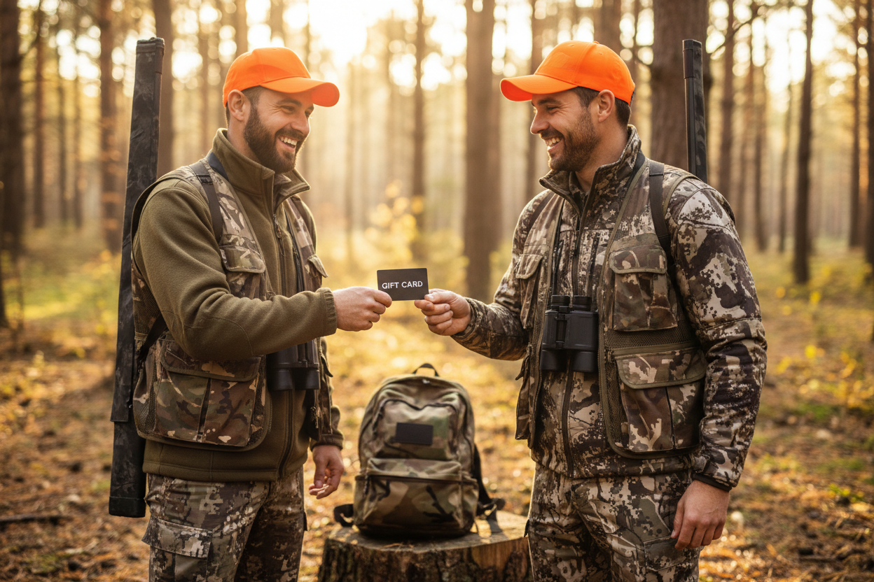 The gift card should be black and just say gift card